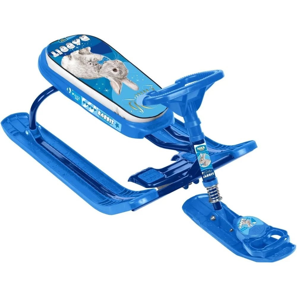 Снегокат Nika с кроликом, синий каркас ТС5/КР2 - выгодная цена, отзывы ...
