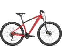 Велосипед FORMAT 1413 27.5, 18 скоростей, рост L, 2023г, красный-матовый/черный-матовый IBK23FM27369