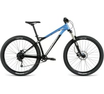 Велосипед FORMAT 1313 29, 9 скоростей, рост S, 2023г, черный/синий IBK23FM29327