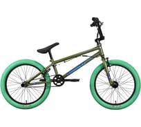 Велосипед STARK 22 Madness BMX 2 зеленый/голубой/зеленый HQ-0014009