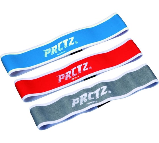 Комплект эластичных тканевых мини-лент PRCTZ fabric elastic strap set, 3 шт. PF0450