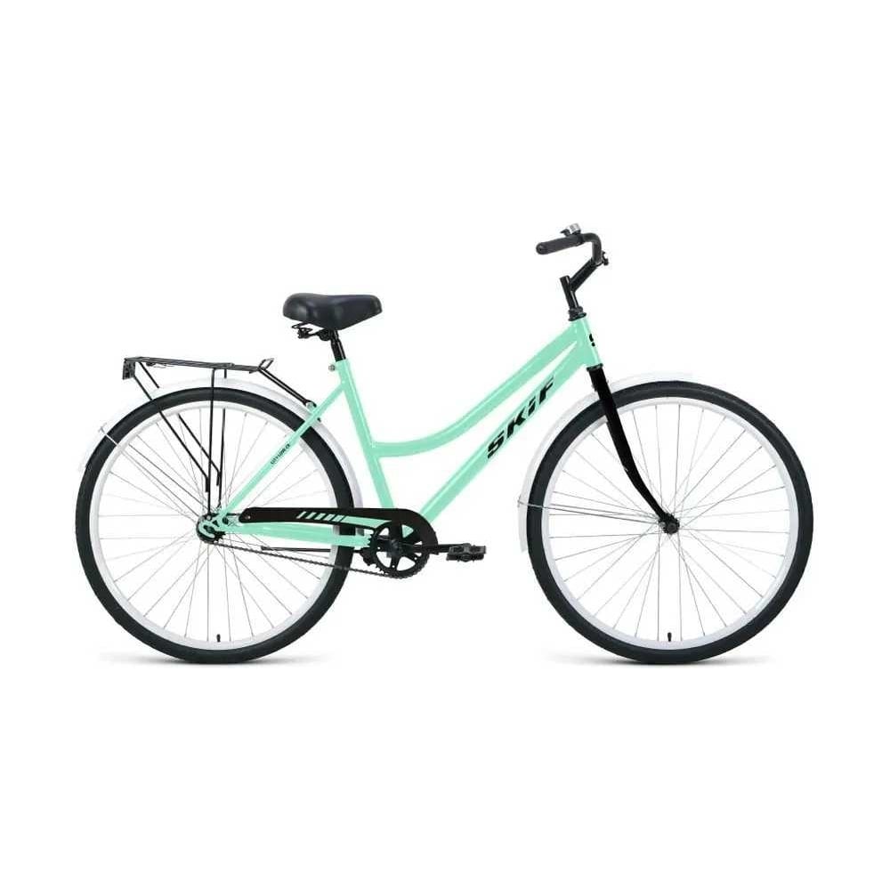 Велосипед SKIF CITY 28 LOW, 28, 1 скорость, 2022, мятный/черный ...