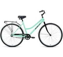 Велосипед SKIF CITY 28 LOW, 28, 1 скорость, 2022, мятный/черный IBK22OK28032