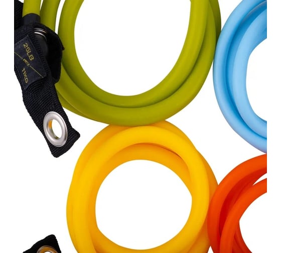 Набор трубчатых эспандеров PRCTZ resistance tube kit PF3390