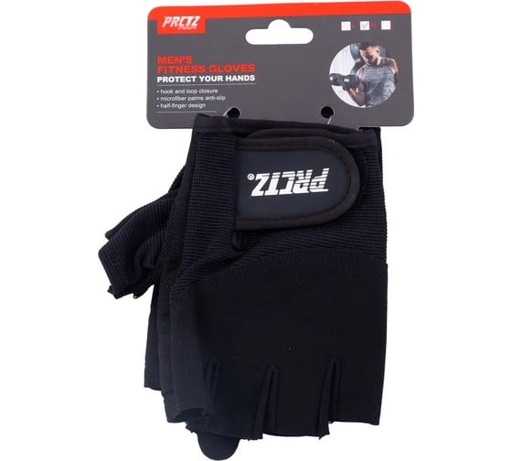 Перчатки для фитнеса PRCTZ men's fitness gloves размер l PS6673