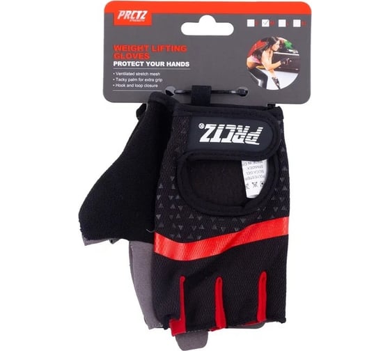 Перчатки для фитнеса PRCTZ weight lifting gloves размер xl PS6664