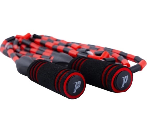 Скоростная скакалка в оплетке PRCTZ beaded plastic jump rope, 275 см PF2401