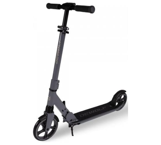 Городской самокат DEWOLF descoot 180 pro, storm gray DWSU28180180G
