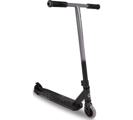 Трюковой самокат DEWOLF despot 100, цвет black/gray DWST25100100G