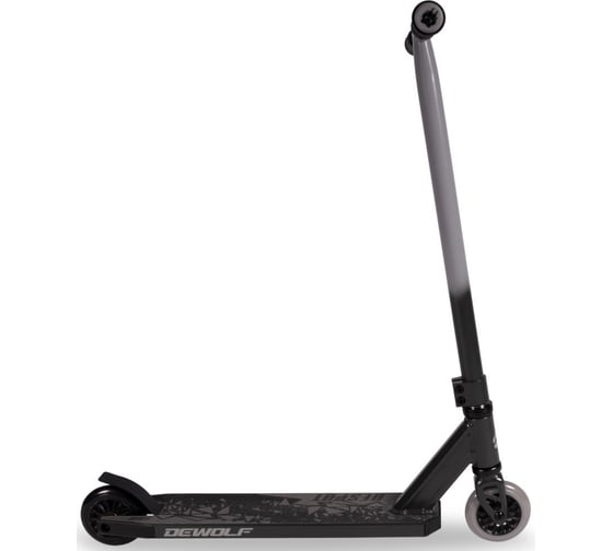 Трюковой самокат DEWOLF despot 100, цвет black/gray DWST25100100G