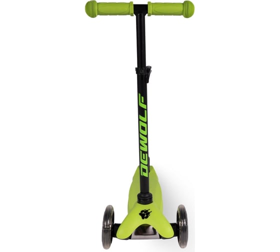 Детский самокат DEWOLF trilly 10, цвет green DWSD31120076G