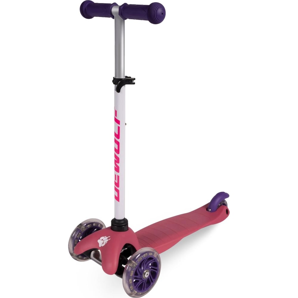 Детский самокат DEWOLF trilly 10, цвет pink DWSD31120076P - выгодная ...