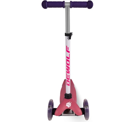 Детский самокат DEWOLF trilly 10, цвет pink DWSD31120076P