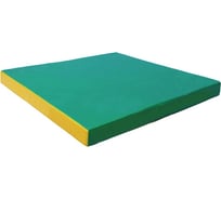 Мат КМС № 2, 100х100х10 см, зелёно/жёлтый 1957
