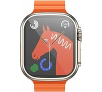 Умные часы Hoco y12 ultra smart watch, золотой титан 0L-00057815