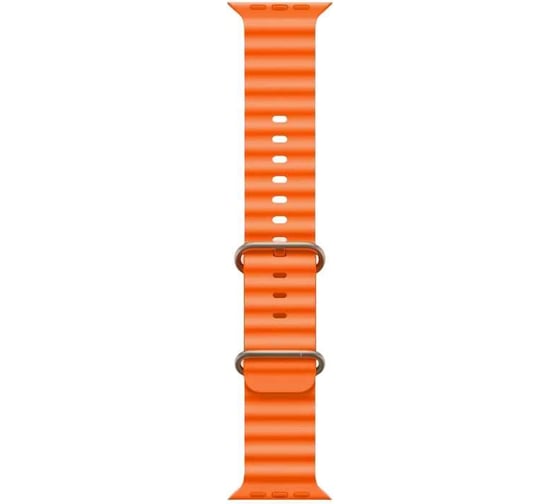 Ремешок Hoco iwatch wa12 original marine silicone 42/44/45/49 мм силикон, оранжевый 0L-00057697