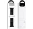 Ремешок Hoco iwatch wa12 original marine silicone 42/44/45/49 мм силикон, черный 0L-00057696 2