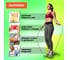 Спортивная скакалка DASWERK 300 см, Пвх, регулируемая длина, черная, 680027 5