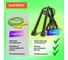 Спортивная скакалка DASWERK 300 см, Пвх, регулируемая длина, черная, 680027 10