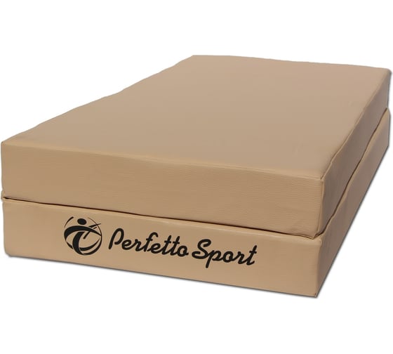 Складной мат Perfetto sport № 3, 100х100х10 см, бежевый СГ000001566 1