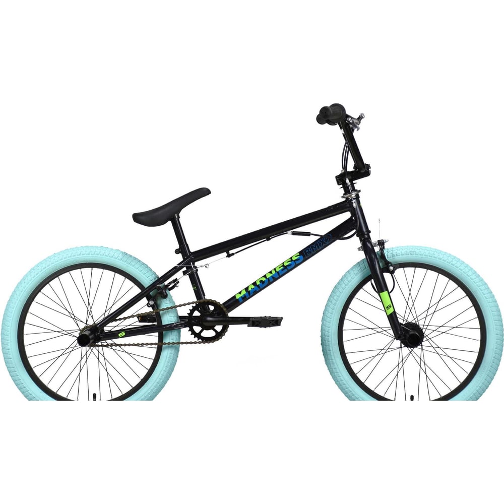 Велосипед 22 Madness BMX 2, черный/зеленый/голубой HQ-0014410 ...