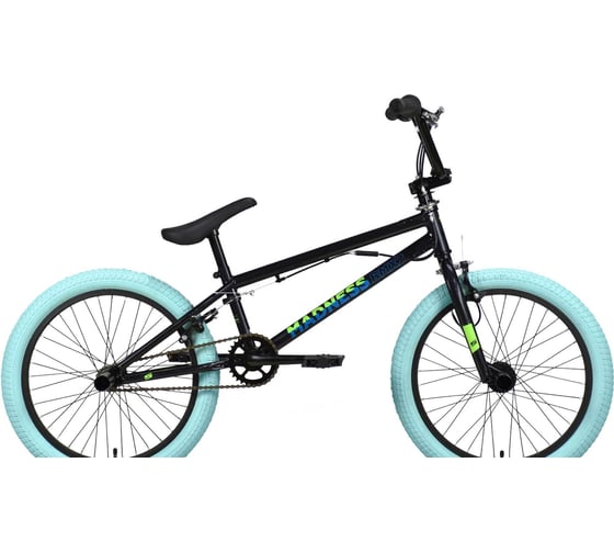 Велосипед 22 Madness BMX 2, черный/зеленый/голубой HQ-0014410