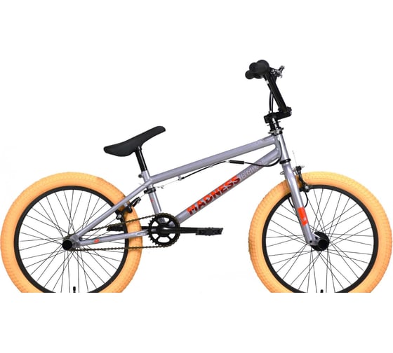 Велосипед STARK 22 Madness BMX 2, серый/красный/кремовый HQ-0014408