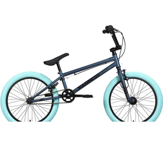 Велосипед STARK 22 Madness BMX 1, темно-синий/черный/голубой HQ-0014405 1