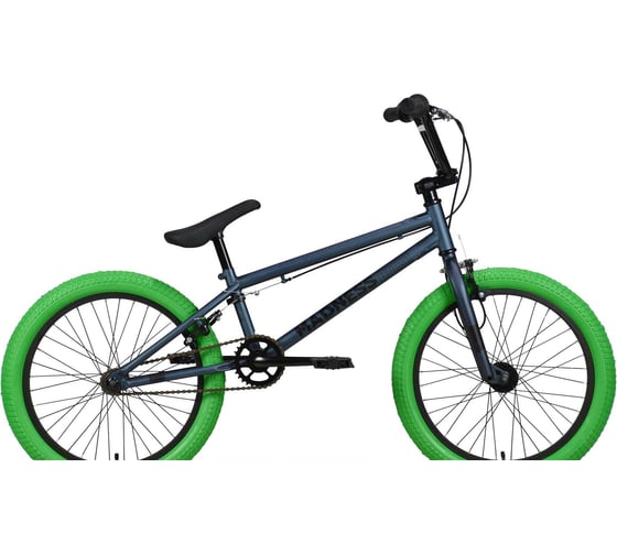 Велосипед STARK 22 Madness BMX 1, темно-синий/черный/зеленый HQ-0014406
