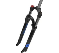 Вилка Easing ES 451 MLO 29, 1.1\8, ход 100мм, локаут мех, предварительное сжатие, алюминий, черная\синяя\серая HQ-0005371