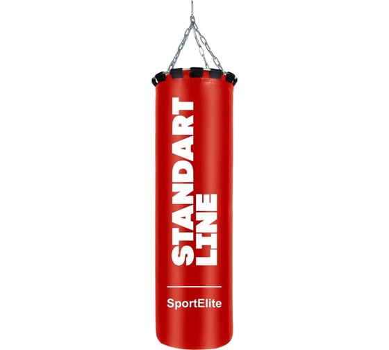 Боксерский мешок SportElite STANDART LINE 70 см, d-30, 25 кг, красный SL-25R