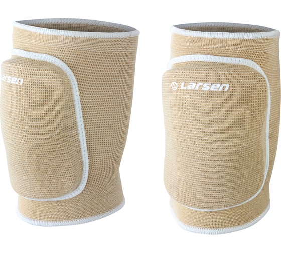 Наколенники Larsen KKP207 бежевые, one size 2099000647528 1