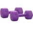 Гантели для фитнеса SportElite фиолетовые, 2шт х 3кг, H-203 1