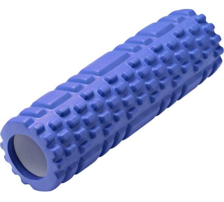 Мфр ролик, валик для спины массажный, ролл для мфр, 30 см, синий Shark fit 28606