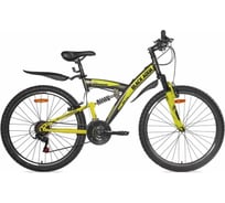 Горный велосипед BLACK AQUA GL-308V хаки-лимонный 4610099422629