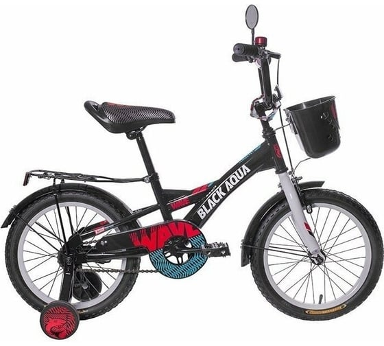 Детский велосипед BLACK AQUA KG2028 черный 4610099424739