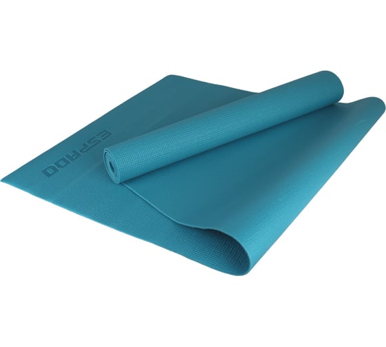 Коврик для йоги Espado pvc, 173х61х0.3 см, голубой es2121 00000074222