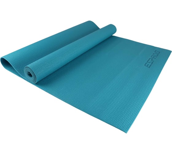 Коврик для йоги Espado pvc, 173х61х0.3 см, голубой es2121 00000074222