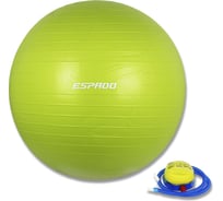 Гимнастический мяч Espado 55см, антивзрыв, зеленый es2111 00000074186