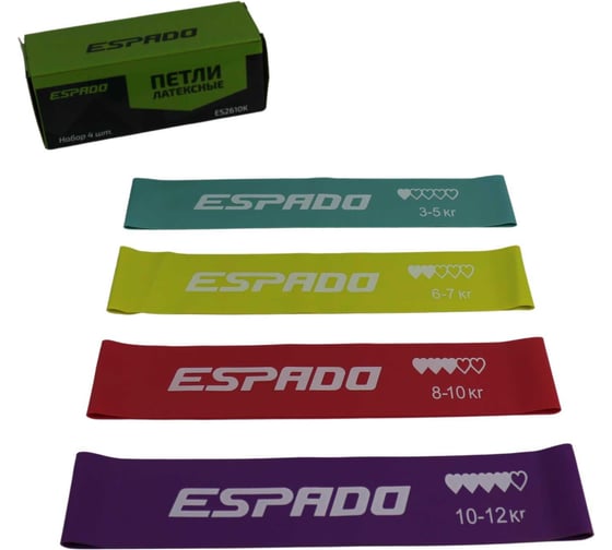 Набор латексных петель Espado 4 шт es2610k 1/85 УТ-00001279