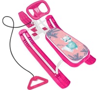 Снегокат InHome лама на розовом/белый каркас INWSR1/1