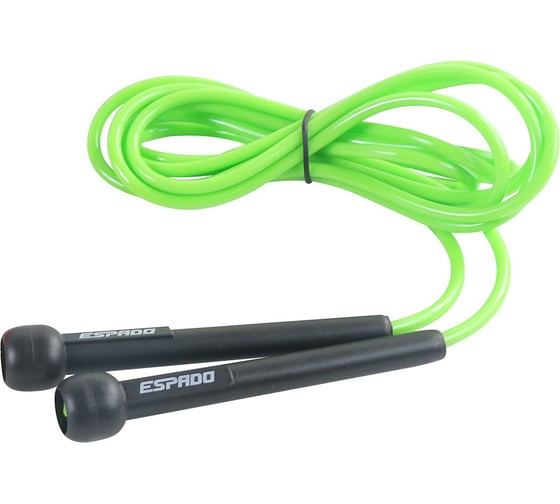 Скакалка Espado es2131a, зеленая УТ-00001179