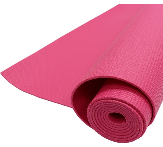 Коврик для йоги Espado pvc 173х61х0.3см, розовый, фуксия принт es2124-2 Espado УТ-00000701