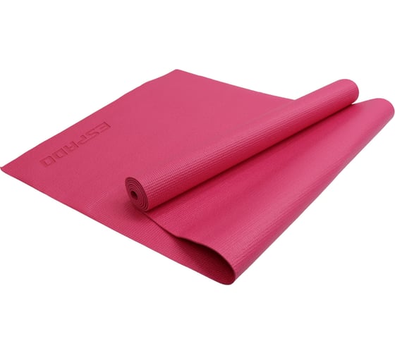 Коврик для йоги Espado pvc, 173х61х0.5см, розовый es2122 00000074225 1