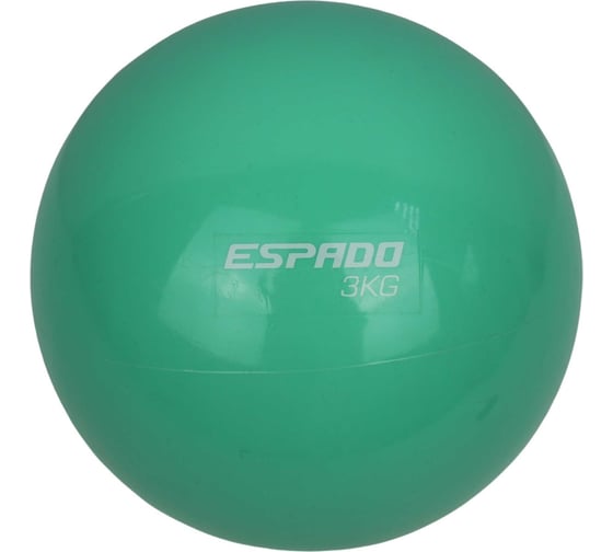 Медбол Espado es-003 3 кг, бирюзовый УТ-00004456 1