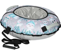 Тюбинг с круговым дизайном InHome ламы на сером INWTB90/2