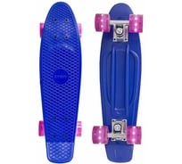 Миниборд с подсветкой колес ATEMI APB-2.15 темно-синий 00000135533