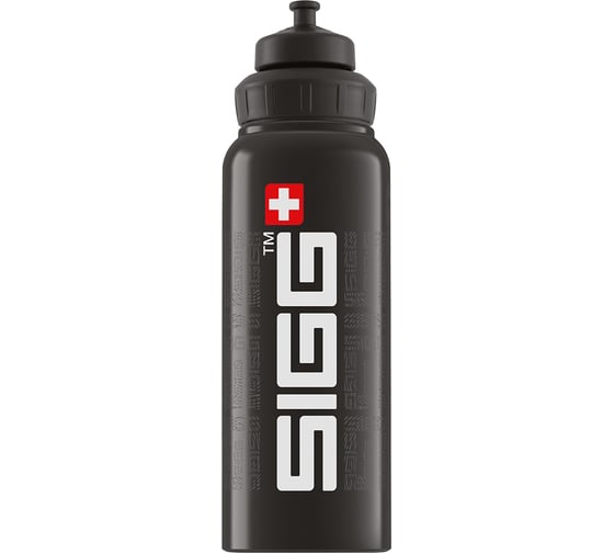 Бутылка Sigg WMB Gnature,1 л, черная 8626.30