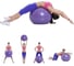 Мяч , надувной, фитбол, для йоги, цвет фиолетовый Nonstopika sportfit01 3