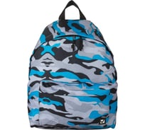Рюкзак BRAUBERG Камуфляж голубой 226407